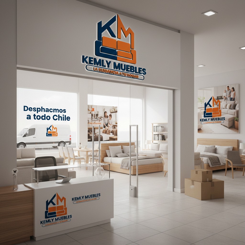 Showroom moderno de Kemly Muebles