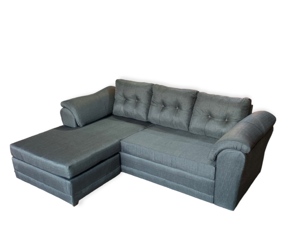Chaise longue gris fabricado por Kemly Muebles